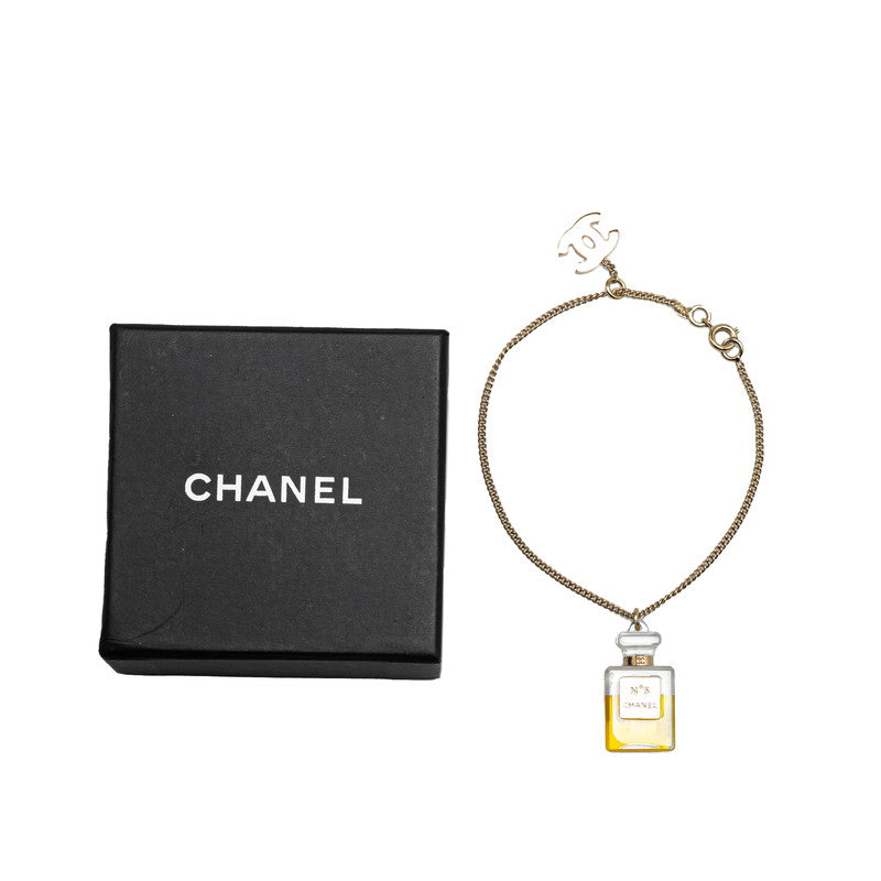 Top Quality Chanel No.5 Perfume Motif Chain Bracelet