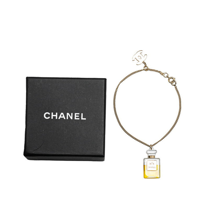 Top Quality Chanel No.5 Perfume Motif Chain Bracelet