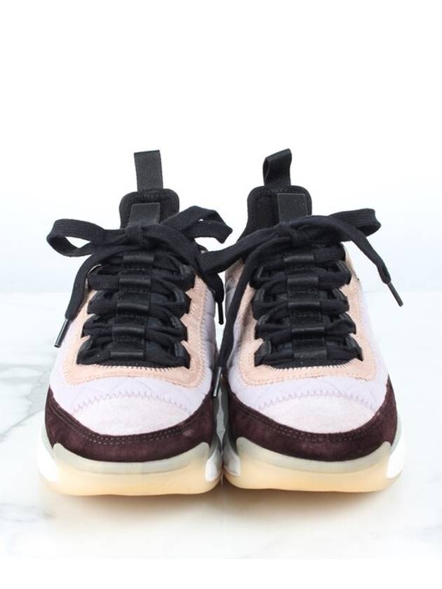Mixed fiber CC logo sneakers 36 230 Chanel