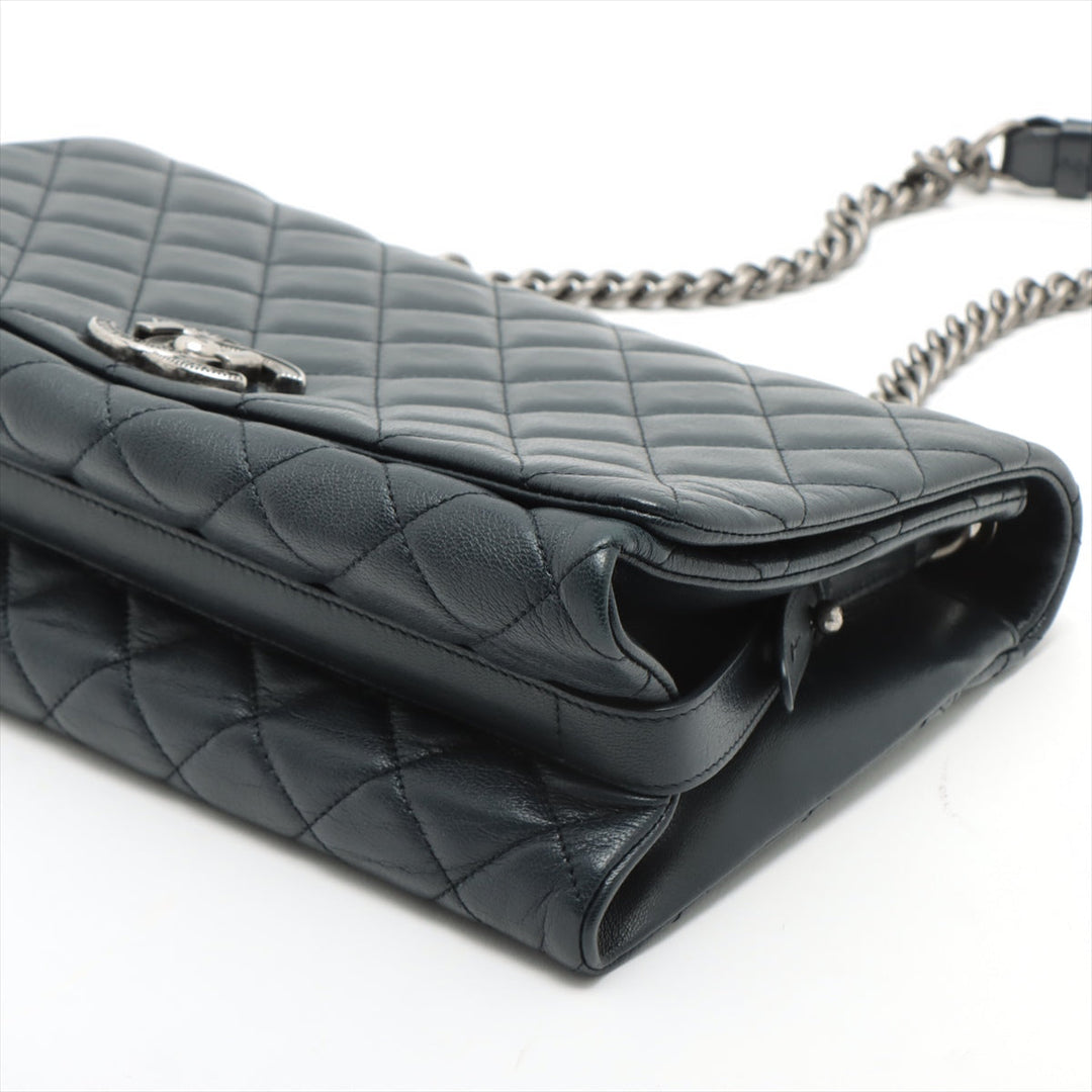 Top Quality Chanel DECAMATRACE LEZER SINGLE FLAPS SINGLE CHAIN BAG NAYBIE SILVER GOLD TOOLS  EARTH  LOVE MARKET SHOP