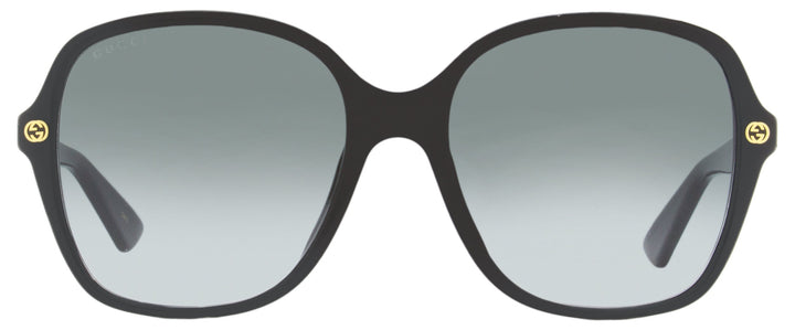 Gucci Women's Square Sunglasses GG0092S 001 Black 55mm
