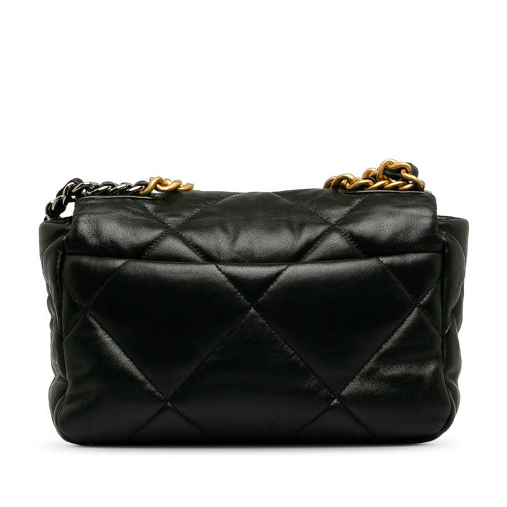 Top Quality Chanel Single Flap 24 in Lambskin Leather Quilted Black Ladies