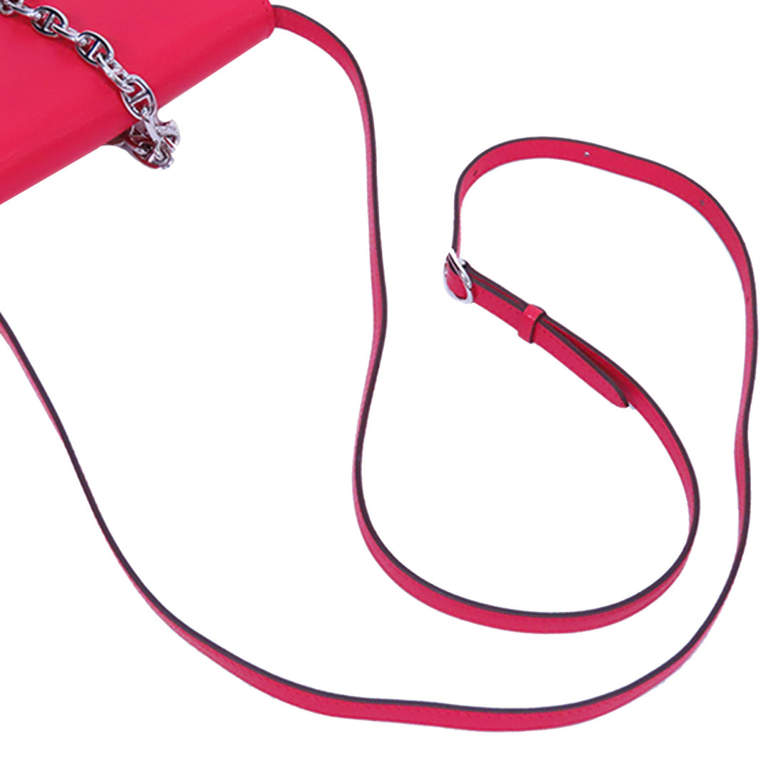 Top quality Hermes Chevre MysoreChaine d'Ancre Compact Wallet Crossbody Bag