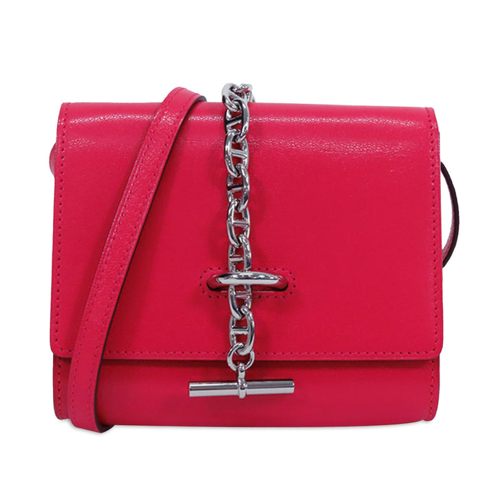 Top quality Hermes Chevre MysoreChaine d'Ancre Compact Wallet Crossbody Bag