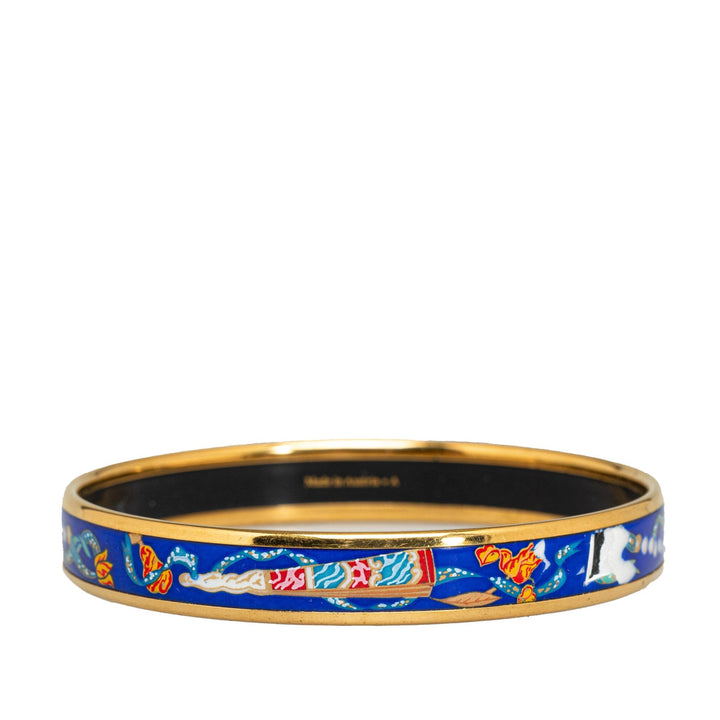 Top quality Hermes Narrow Enamel Bangle Costume Bracelet