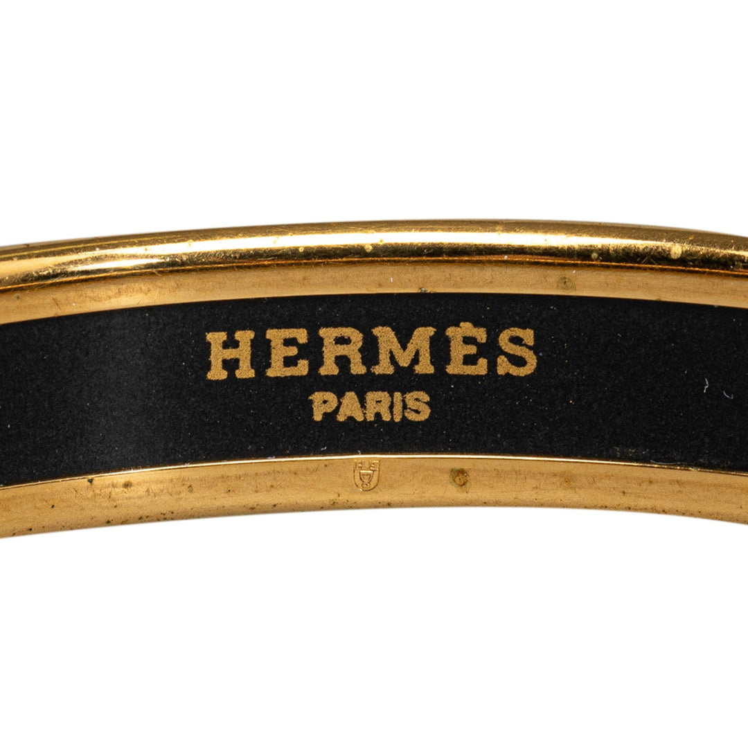 Top quality Hermes Narrow Enamel Bangle Costume Bracelet