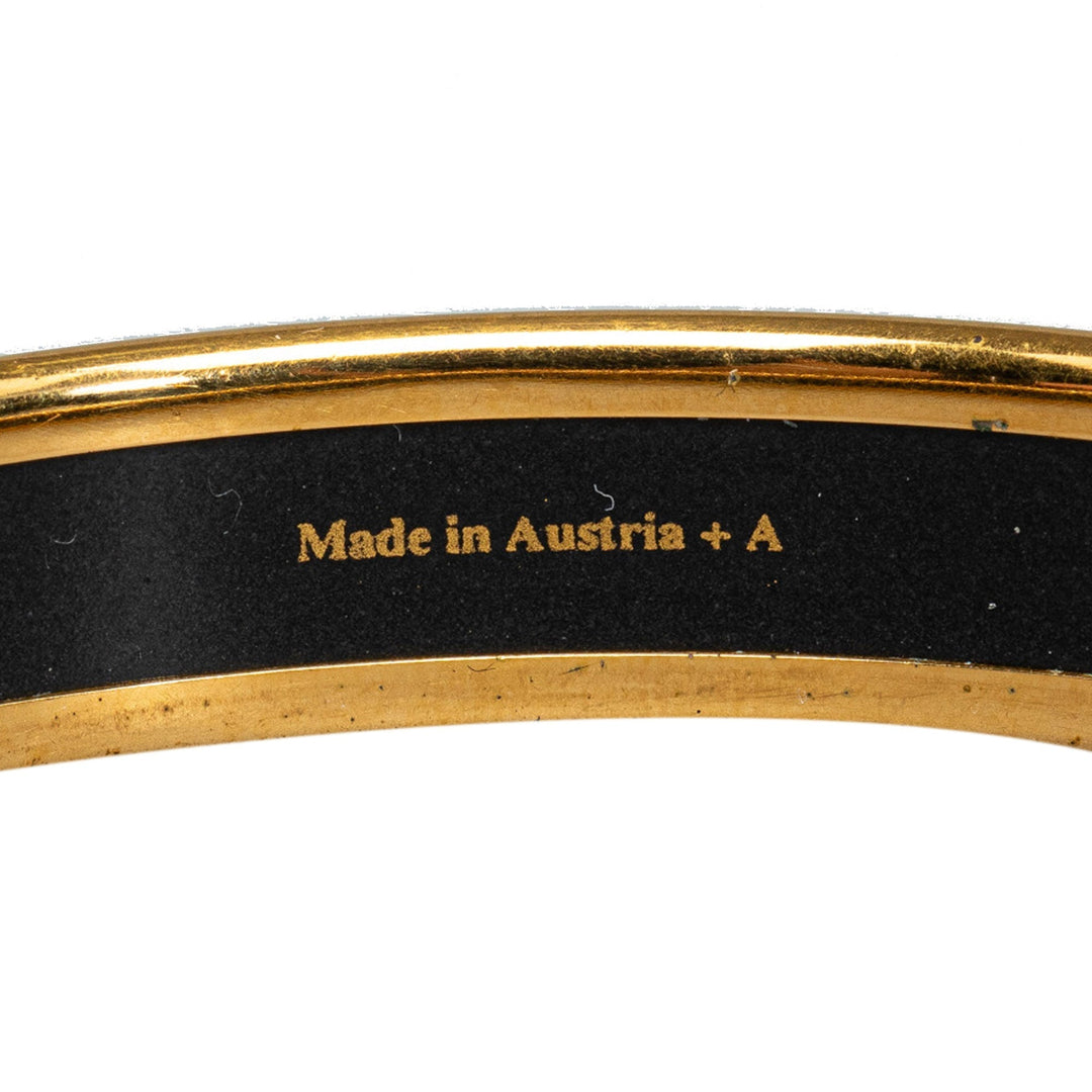 Top quality Hermes Narrow Enamel Bangle Costume Bracelet
