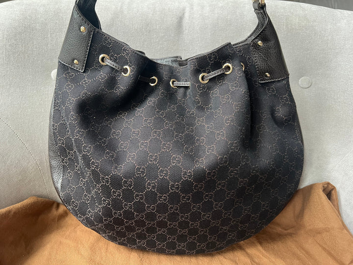 Gucci GG Monogram Canvas Hobo