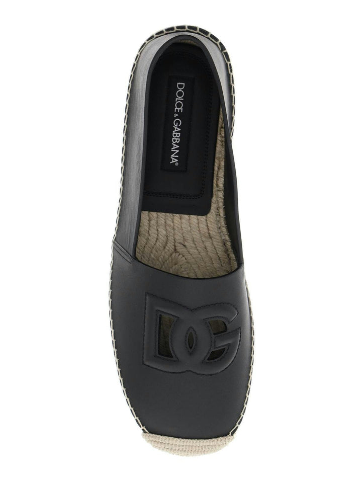 LEATHER ESPADRILLES