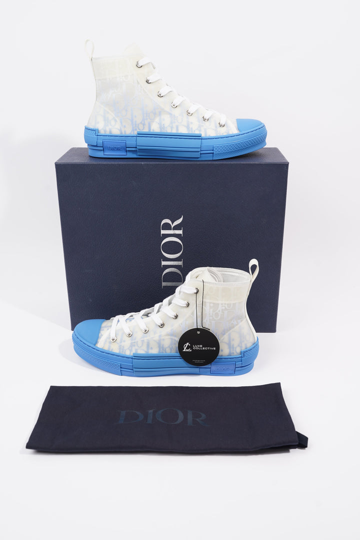 Christian Dior B23 Clear / Blue Mesh EU 7 UK 41
