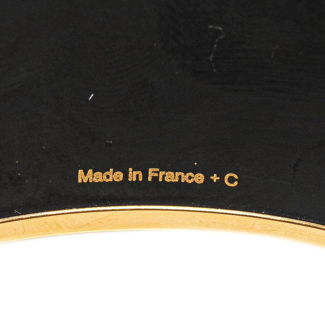 Top quality Hermes Extra Wide Enamel Bangle Costume Bracelet