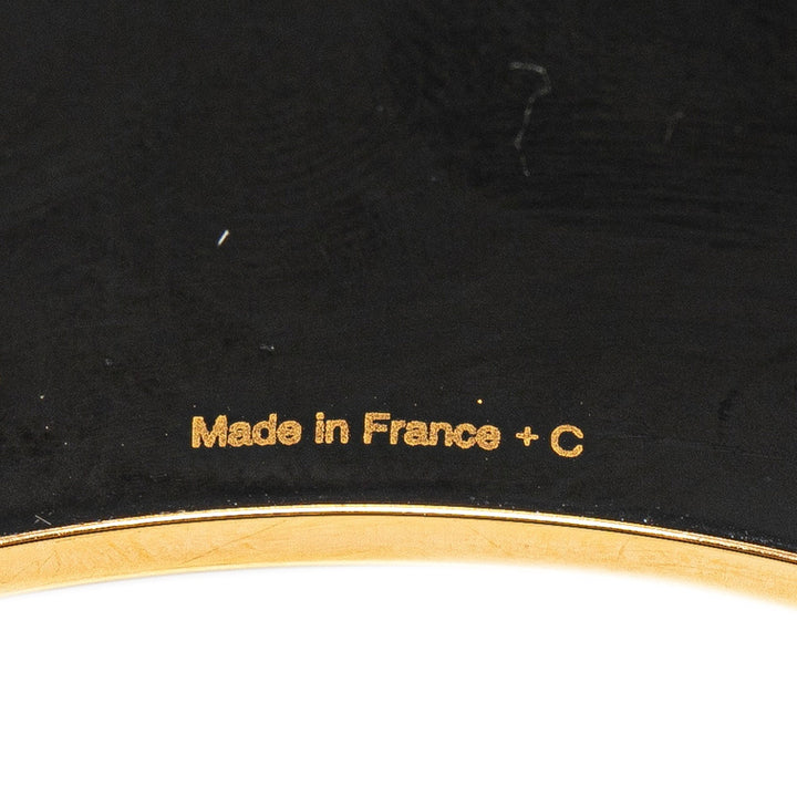 Top quality Hermes Extra Wide Enamel Bangle Costume Bracelet
