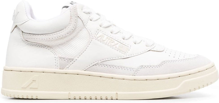 AUTRY WHITE LEATHER SNEAKERS