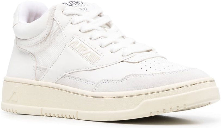 AUTRY WHITE LEATHER SNEAKERS