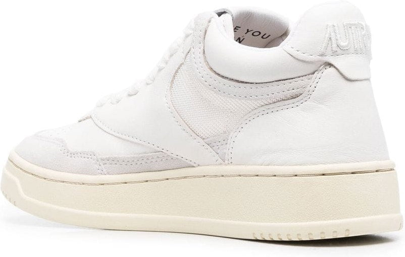 AUTRY WHITE LEATHER SNEAKERS