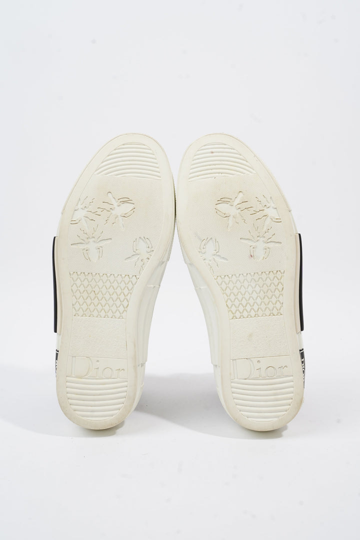 Christian Dior B23 High-top White / Black Oblique Canvas EU 37 UK 4