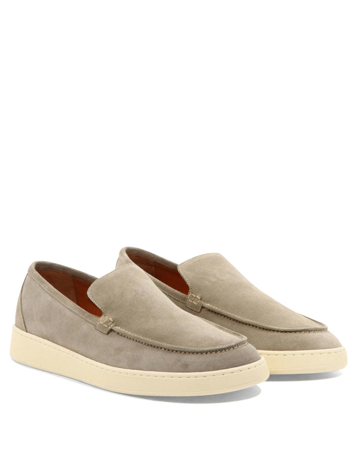 SUEDE SLIP-ONS