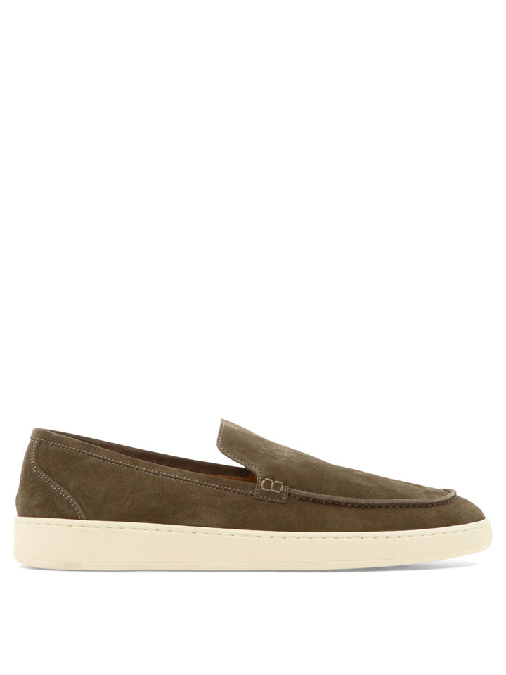 SUEDE SLIP-ONS
