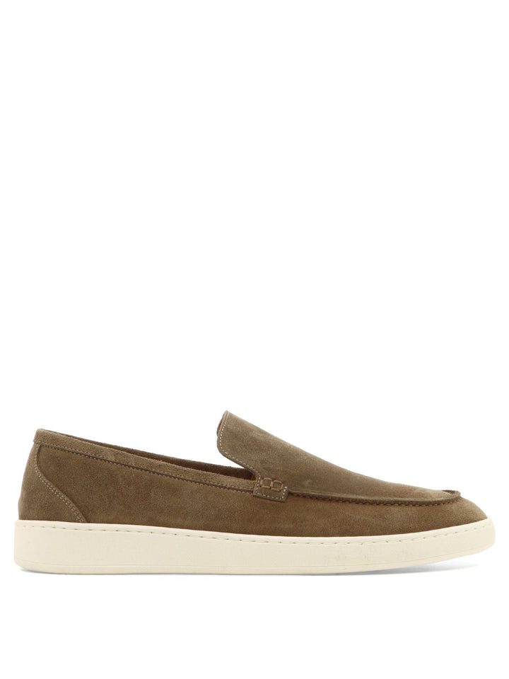 SUEDE SLIP-ONS