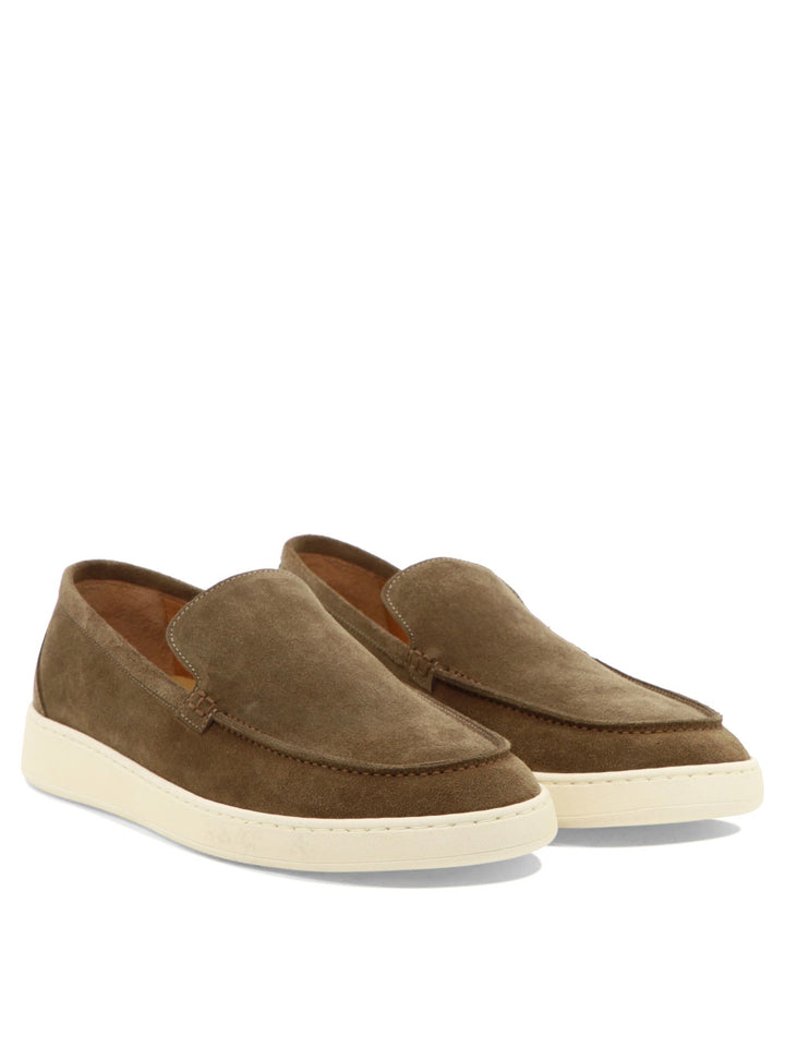 SUEDE SLIP-ONS