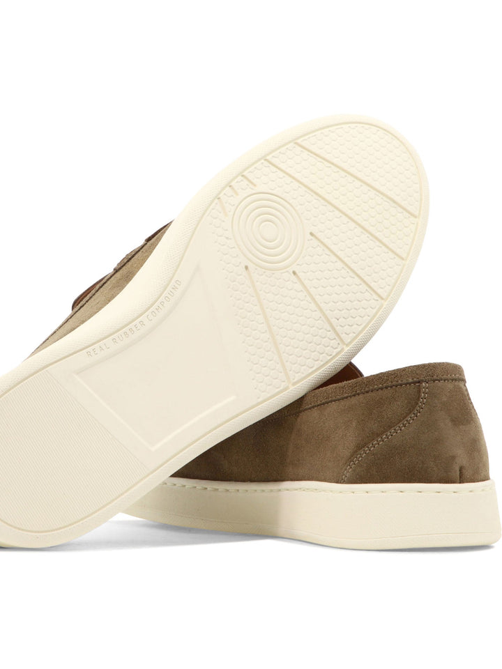 SUEDE SLIP-ONS