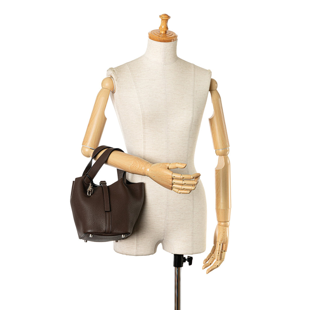 Top quality Hermes Clemence Picotin Lock 18 Handbag