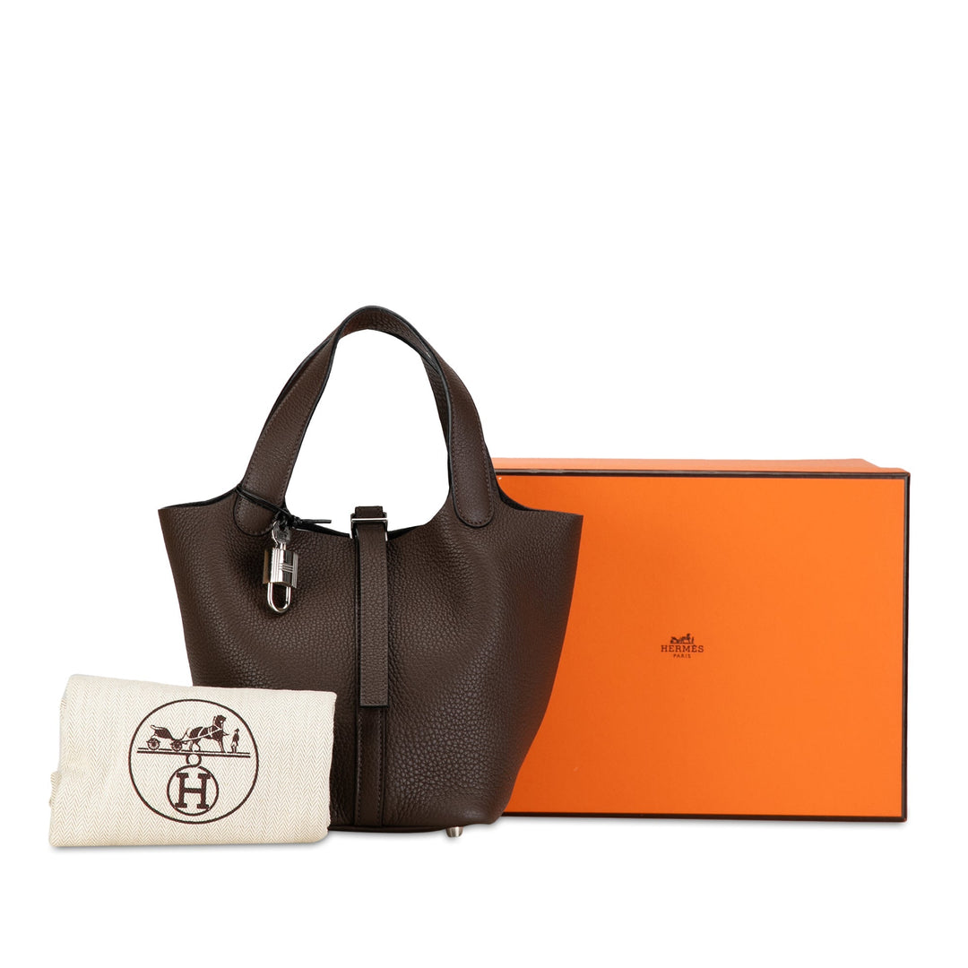 Top quality Hermes Clemence Picotin Lock 18 Handbag
