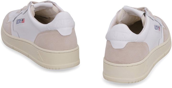 MEDALIST LOW - LEATHER AND SUEDE SNEAKERS