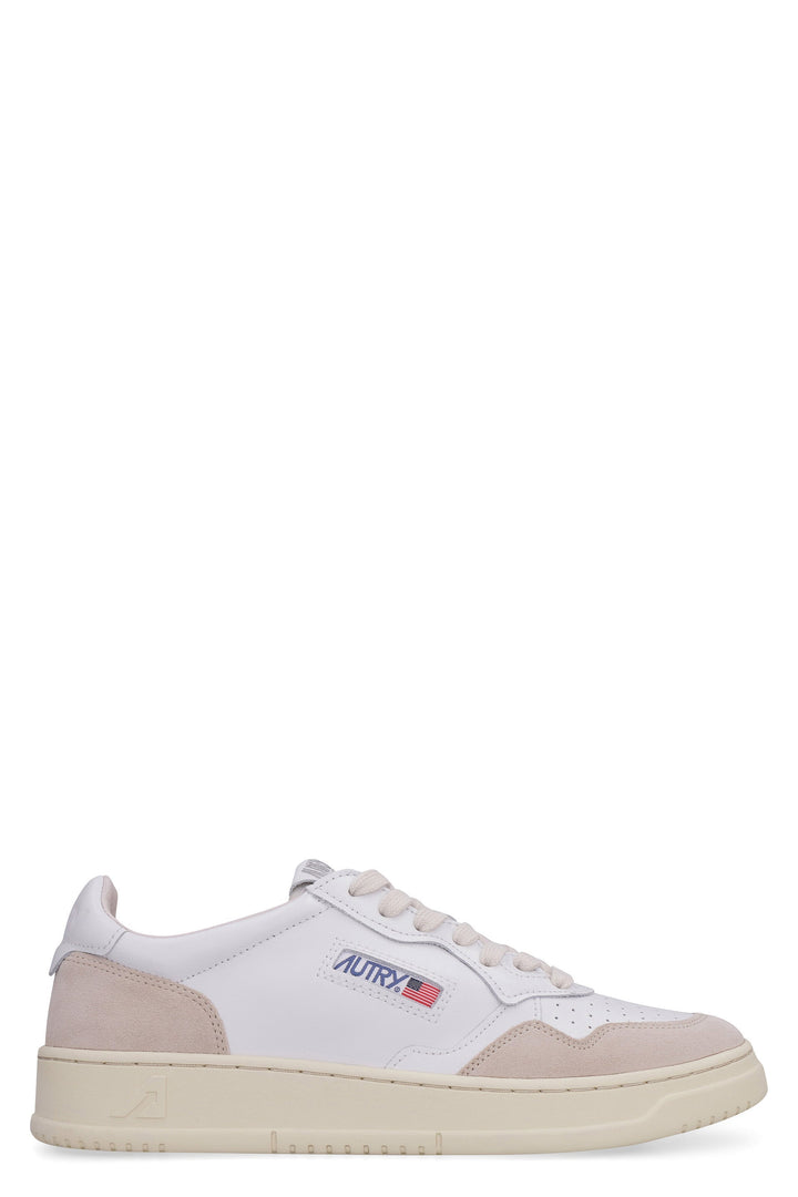 MEDALIST LOW - LEATHER AND SUEDE SNEAKERS