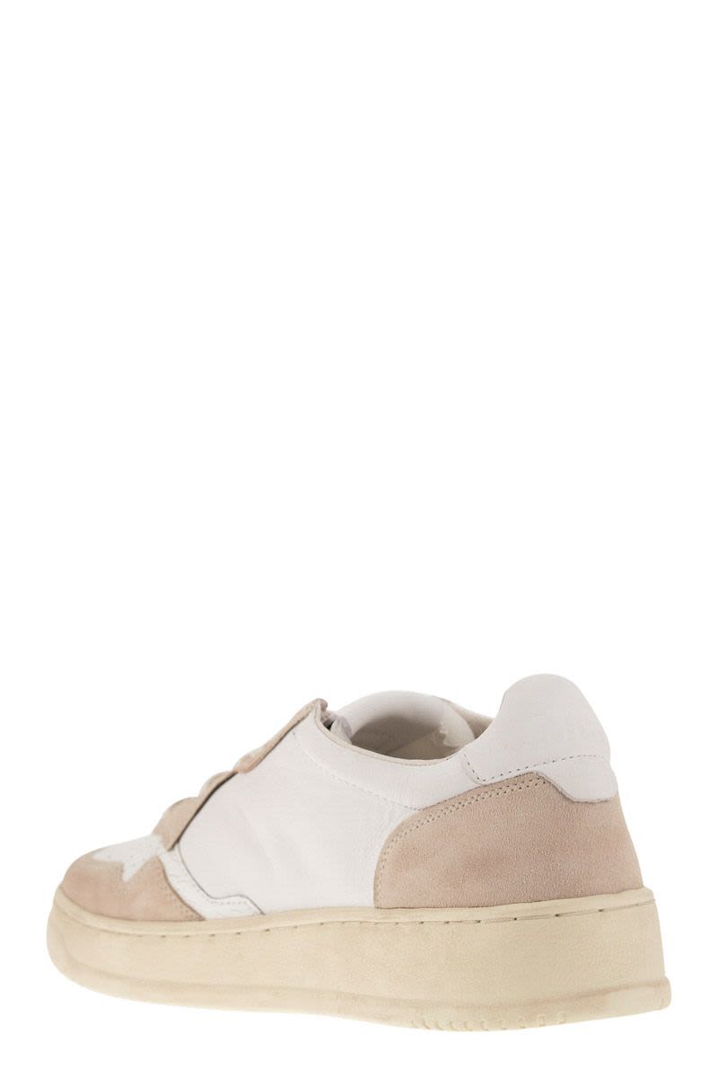 MEDALIST LOW - LEATHER AND SUEDE SNEAKERS