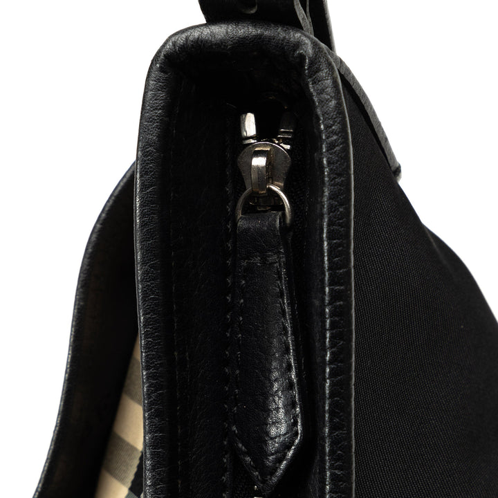 BURBERRY Nova Check Shoulder Bag