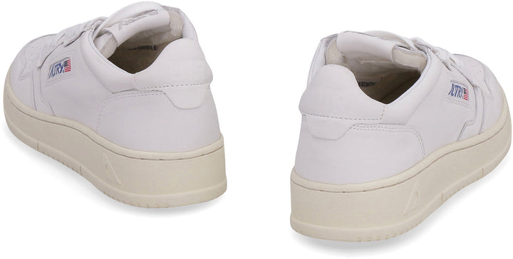MEDALIST LEATHER LOW-TOP SNEAKERS
