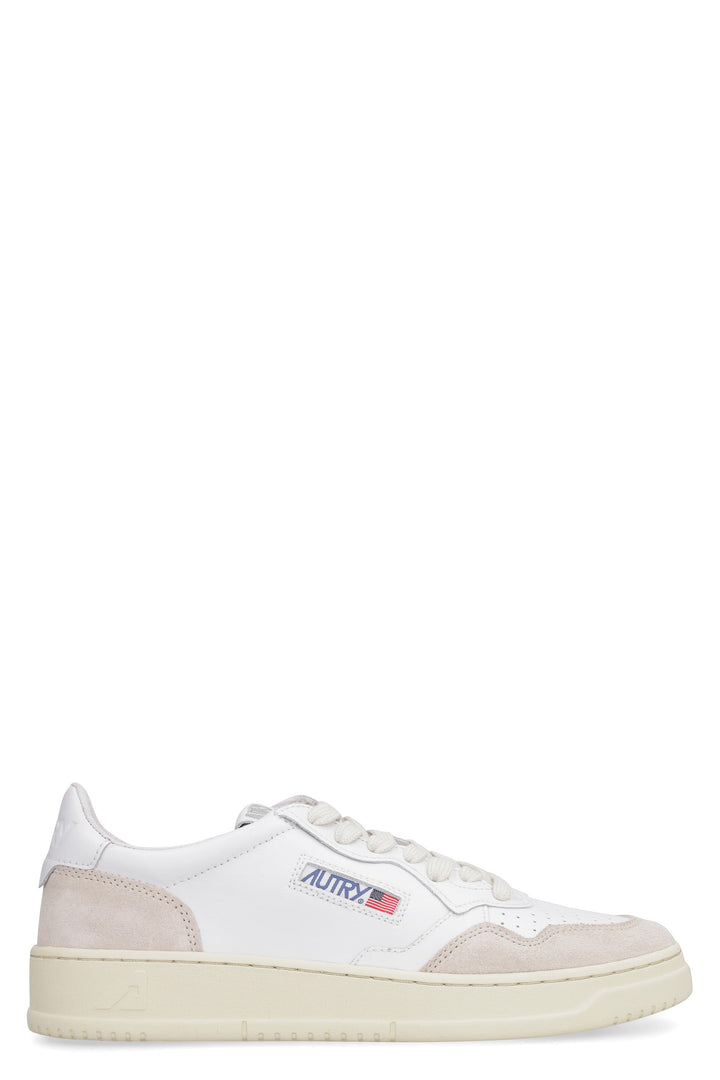 MEDALIST LOW - LEATHER AND SUEDE SNEAKERS