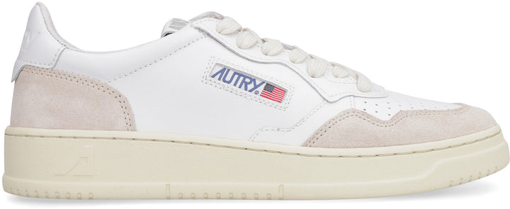 MEDALIST LOW - LEATHER AND SUEDE SNEAKERS
