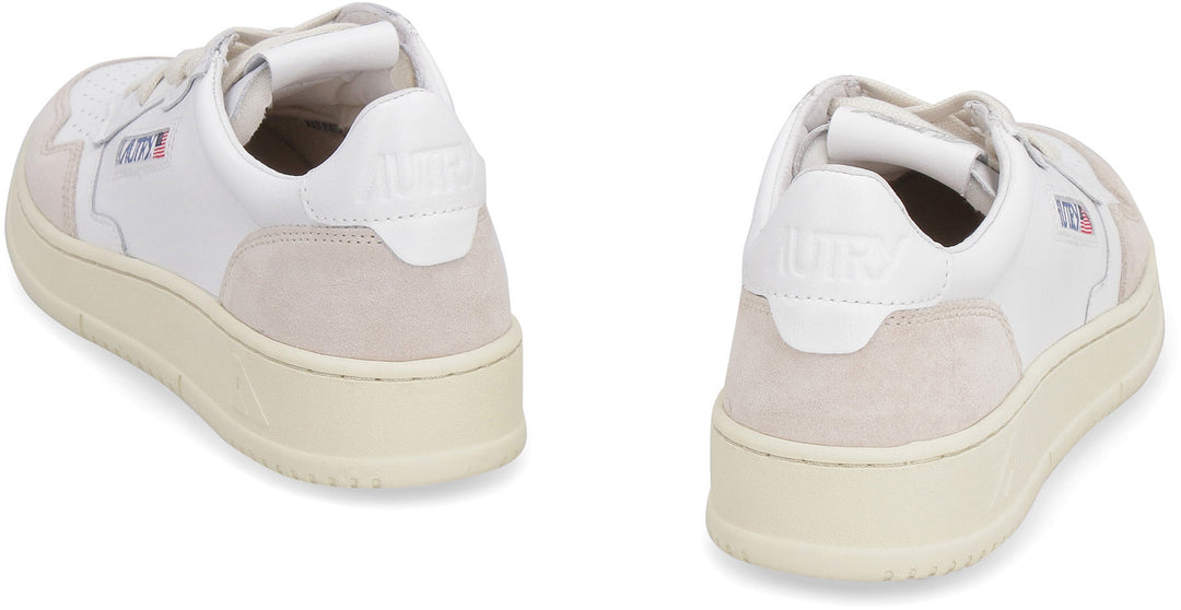 MEDALIST LOW - LEATHER AND SUEDE SNEAKERS