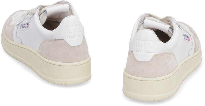 MEDALIST LOW - LEATHER AND SUEDE SNEAKERS