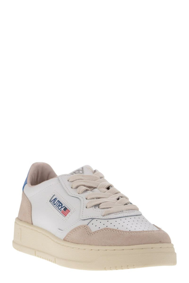 MEDALIST LOW - LEATHER AND SUEDE SNEAKERS