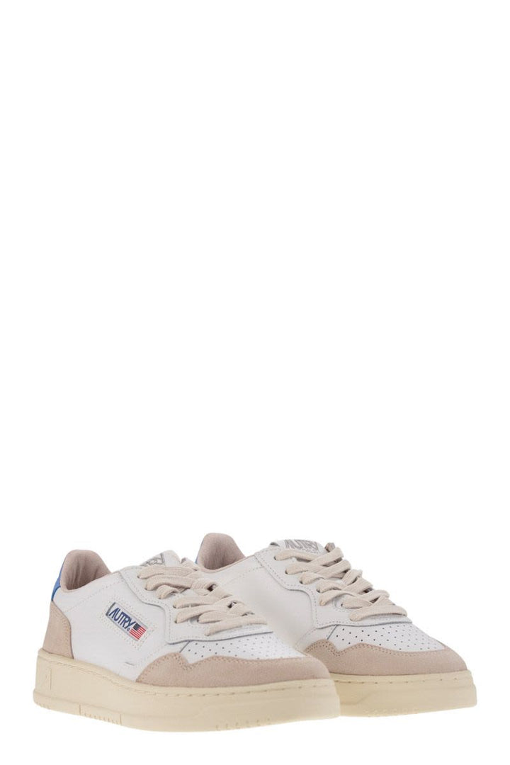 MEDALIST LOW - LEATHER AND SUEDE SNEAKERS