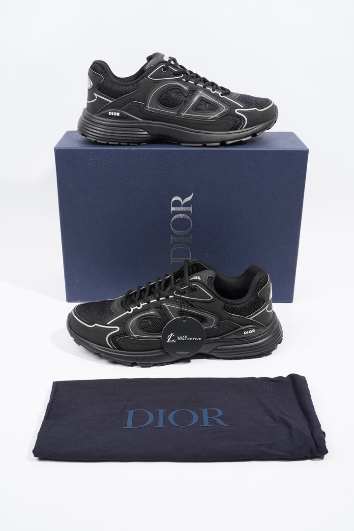 Christian Dior B30 Black / Grey Mesh EU 44.5 UK 10.5