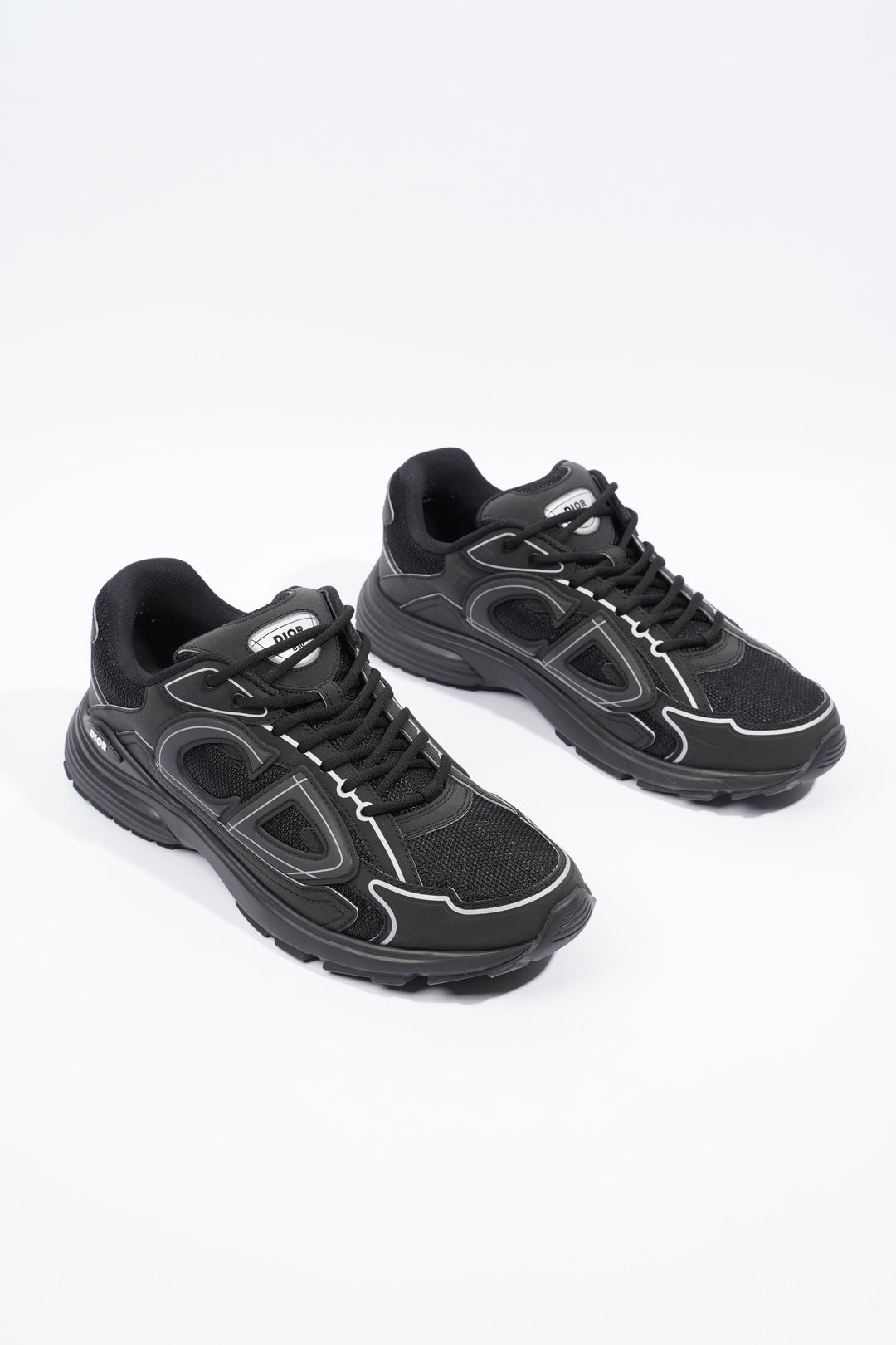 Christian Dior B30 Black / Grey Mesh EU 44.5 UK 10.5