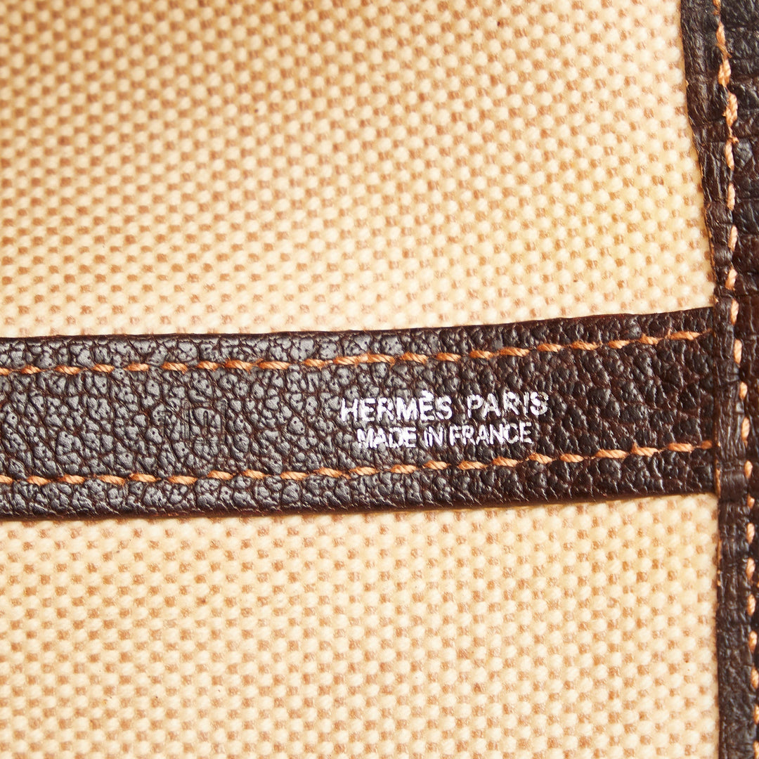 Beige Top quality Hermes Garden Party PM Tote Bag