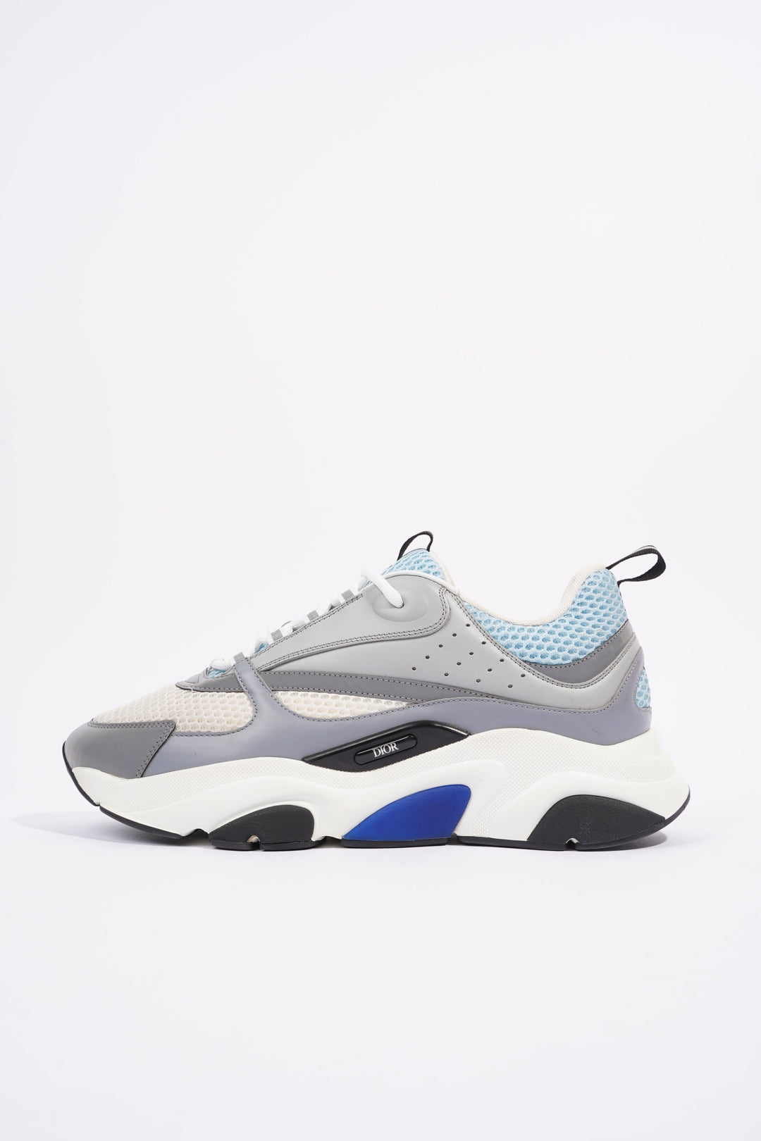 Christian Dior B22 White / Grey / Light Blue Mesh EU 44 UK 10