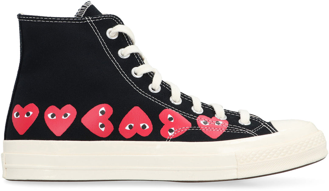 CONVERSE X COMME DES GARÇONS PLAY - CHUCK 70 HIGH-TOP SNEAKERS