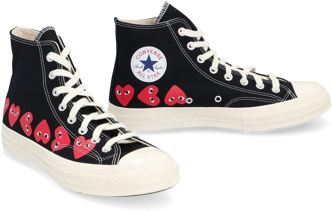 CONVERSE X COMME DES GARÇONS PLAY - CHUCK 70 HIGH-TOP SNEAKERS