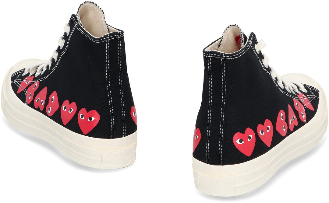 CONVERSE X COMME DES GARÇONS PLAY - CHUCK 70 HIGH-TOP SNEAKERS