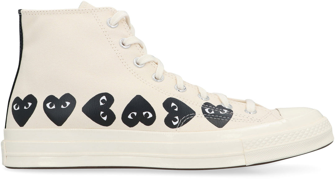 CONVERSE X COMME DES GARÇONS PLAY - CHUCK 70 HIGH-TOP SNEAKERS