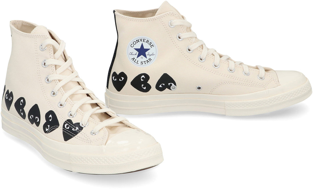 CONVERSE X COMME DES GARÇONS PLAY - CHUCK 70 HIGH-TOP SNEAKERS