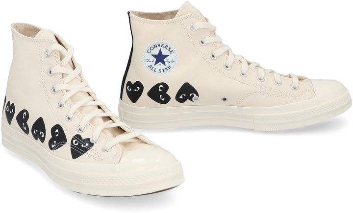 CONVERSE X COMME DES GARÇONS PLAY - CHUCK 70 HIGH-TOP SNEAKERS