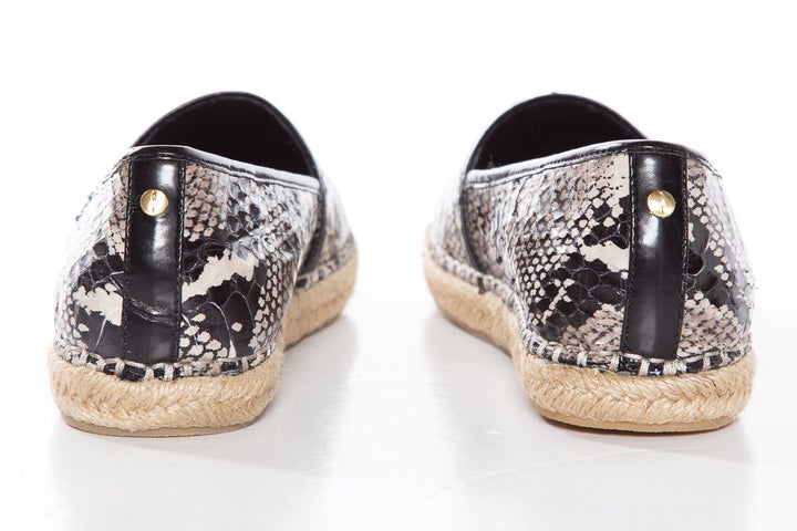 B Brian Atwood Printed Snake Flat Espadrille SZ 6 Sale
