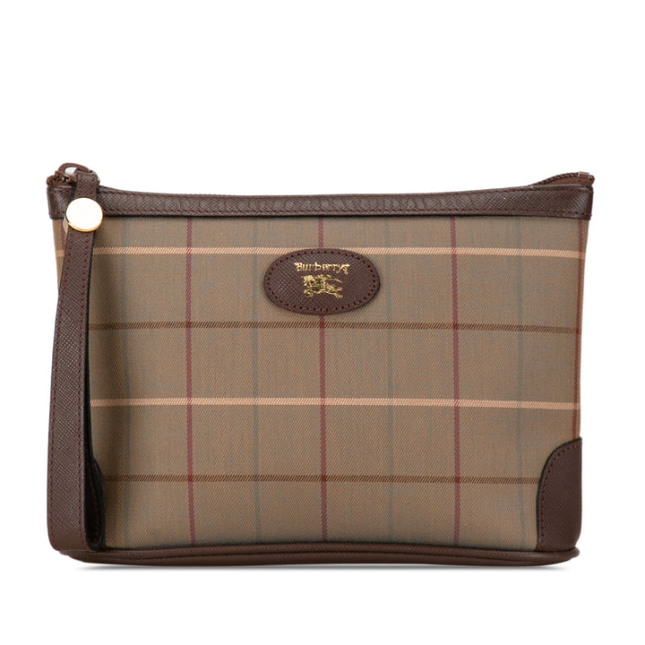 BURBERRY Vintage Check Clutch Clutch Bag